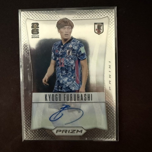 2026 Prizm World Cup Kyogo Furuhashi Japan Base Auto Card new
