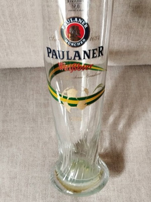 Συλλεκτικό ποτήρι Paulaner 500ml μπύρας Μουντιάλ Βραζιλίας 2014 νέο