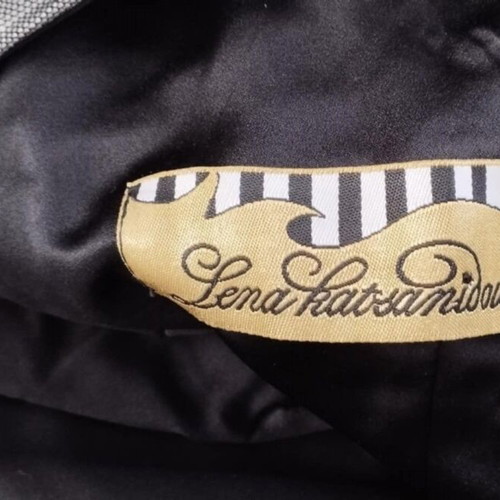 Lena Katsanidou Tailor Made Cocktail Dress like new, lace and satin