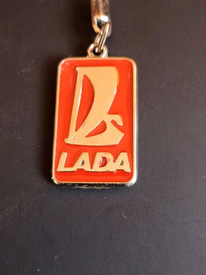 Lada Vintage Collectible Keychain like new, Soviet Era 70s-80s