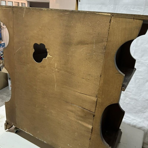 TV cabinet - shelf used with wear