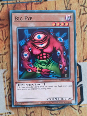 Big Eye Effect Monster κάρτα σαν καινούργια για Yu-Gi-Oh!