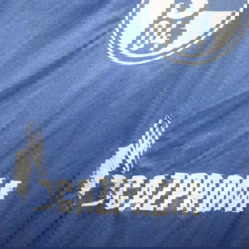 Φανέλα εμφάνιση Σάλκε μεταχειρισμένη με πατημένη διαφήμιση