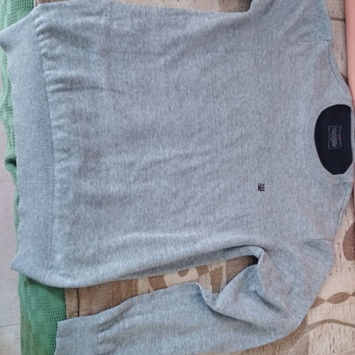 Funky Buddha cotton sweater, size M, grey