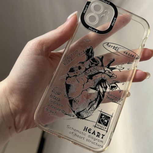 Aortic vessels iPhone 11 phone case used