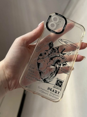 Aortic vessels iPhone 11 phone case used