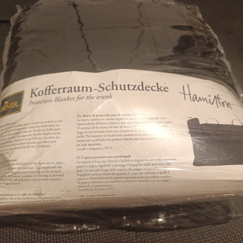 Hunter Protection Blanket for Trunk Hamilton New