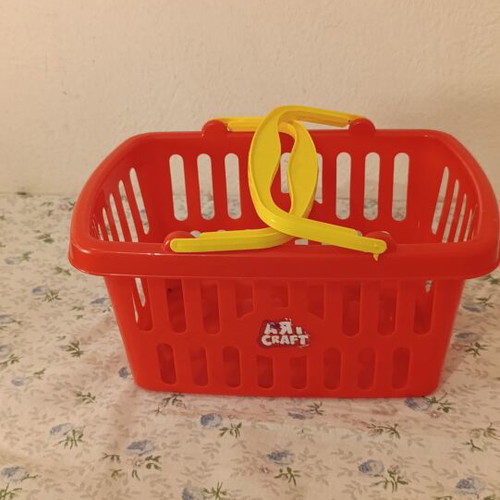 Children's Supermarket Basket like new, plastic, 25cm