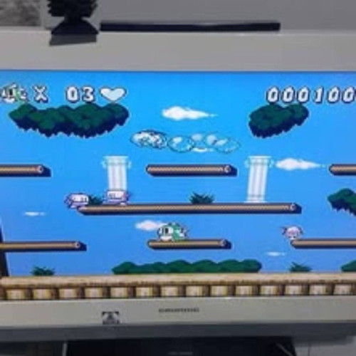 Portable Retro Console with Rechargeable Battery and 400 Built-in Games