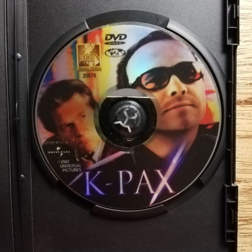 K-PAX DVD used with Greek subtitles