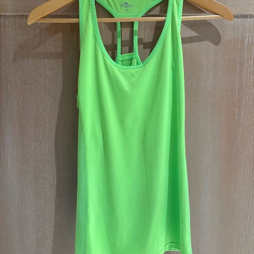 Crane workout running shirt size M like new green unworn