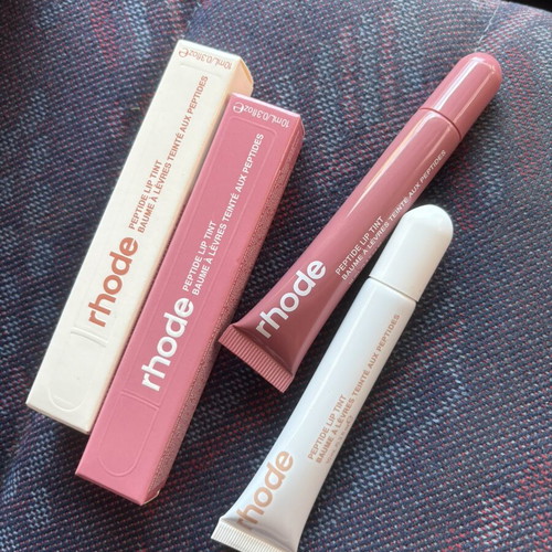 Rhode Pocket Blush new, Salty Tan and Cinnamon Roll