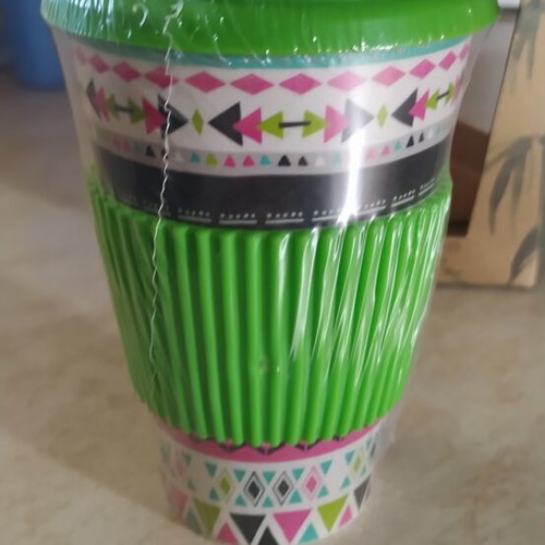 Thermos 400 ml new, bamboo
