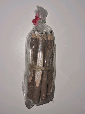 Wooden pencils new, set of 9 small handmade pieces
