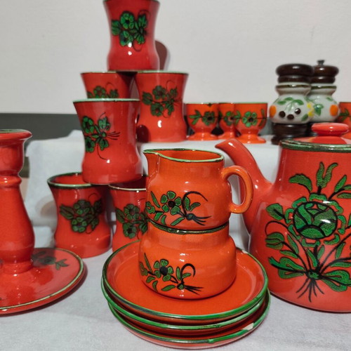 German ceramic serving set Anushka used with chips