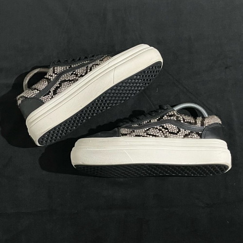 Vans Super ComfyCush Old Skool sneakers used, size 38.5, snake print