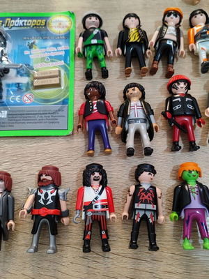 Αντρικές φιγούρες Playmobil μεταχειρισμένες, δίνονται όλα μαζί