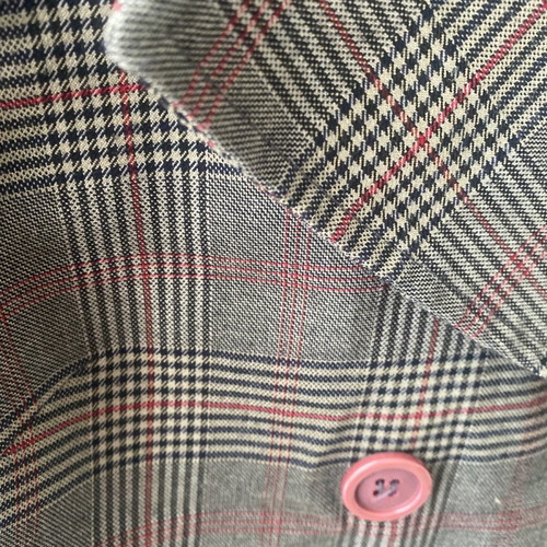 Vintage checked jacket used, size M