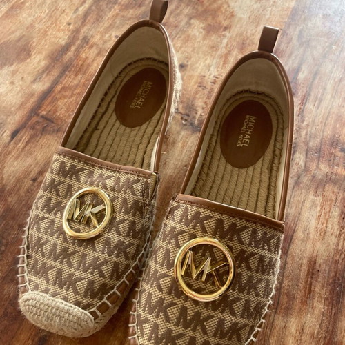 Michael Kors espadrilles new, beige and brown, size 38