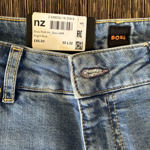 Boss jeans new, original, blue, sizes M and L