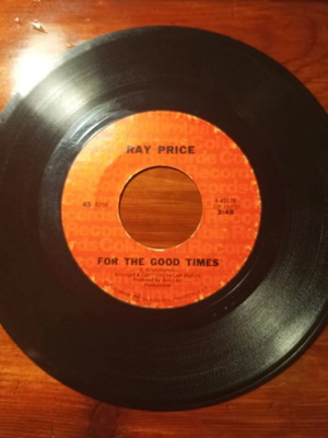 Ray Price 45rpm record used, no cover