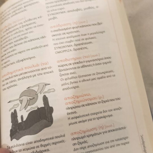 Primary School Dictionary Volume 1 A-G, Greek