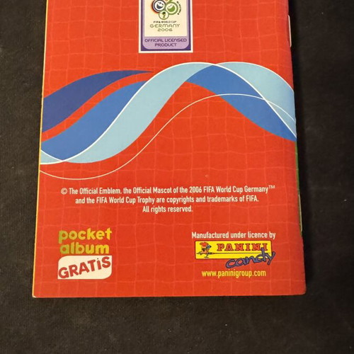 Panini World Cup Germany 2006 pocket album