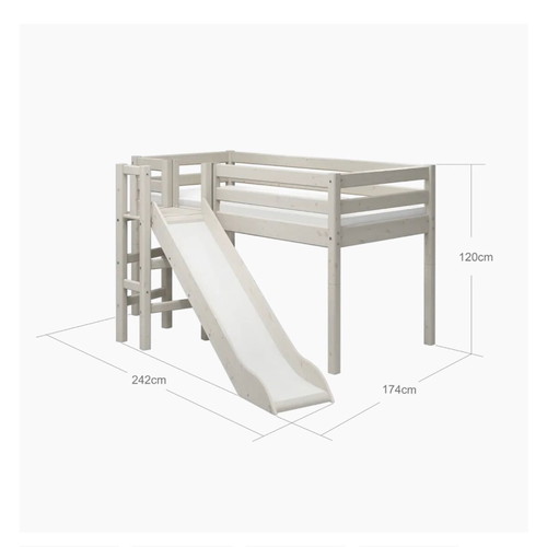Flexa children's bed with slide like new