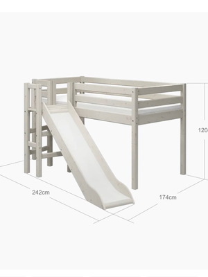 Flexa children's bed with slide like new