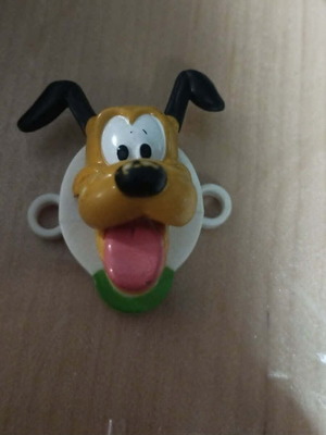 Pluto Dog Shoelace Bow Biters vintage accessory used, 1989