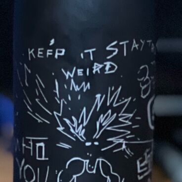 Greek Freak Thermos Bottle like new