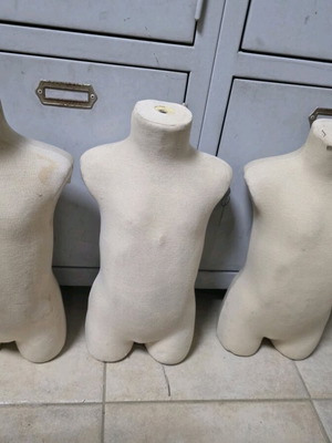 Children's Busts used, set of 3