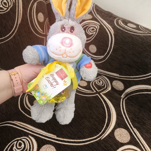 Plush Bunny new with chocolates and candies, Old MacDonald Had a Farm