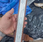 WWII USAAF B-24 Load Adjuster με δερμάτινη θήκη και βάση στήριξης μεταχειρισμένο