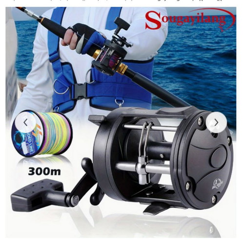 Fishing reel horizontal drum 3000 new