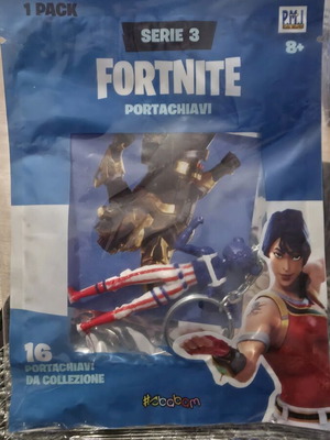 Fortnite Fireworks Team Leader Keychain new, series 3 collectible