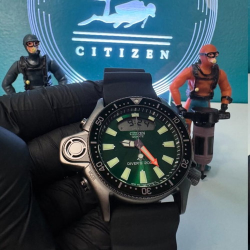 Citizen Promaster JP2007-17X Special Limited Edition Green Watch new