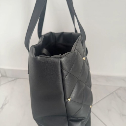 Primark Disney Mickey Mouse shoulder bag used, black quilted