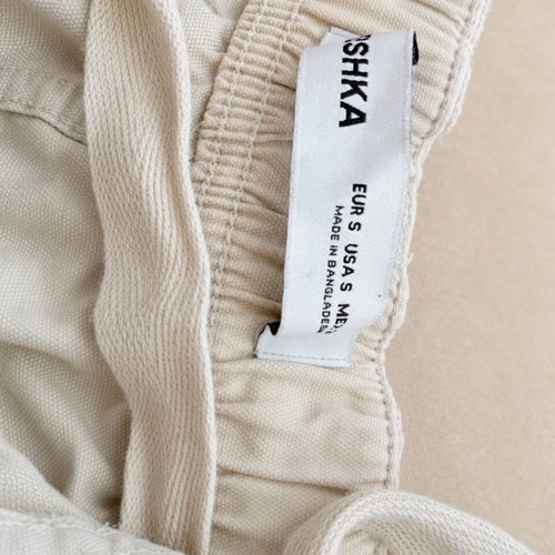 Bershka cargo shorts set of two, size S, used, beige