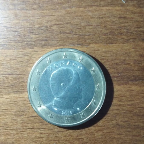 1 euro from the Principality of Monaco like new