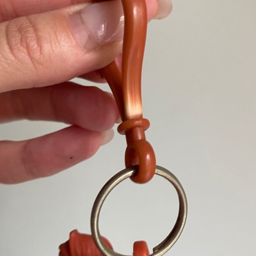 Vintage Star Wars Jar Jar Binks coin purse used, 1999 Applause