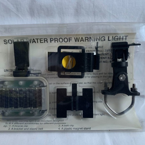 Solar waterproof warning light new