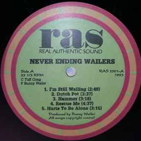 The Never Ending Wailers record used