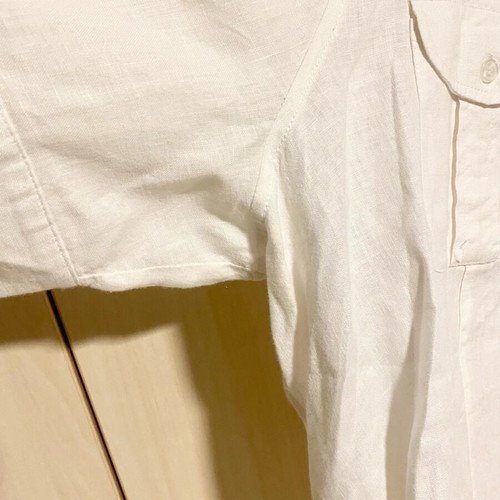 Linen women's shirt Capalbio white like new, size L