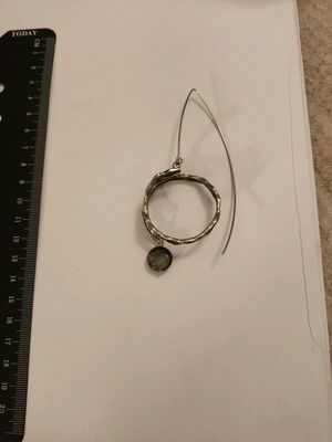 Silver handmade earrings 925 like new