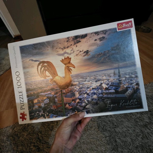Trefl puzzle like new, 1000 pieces