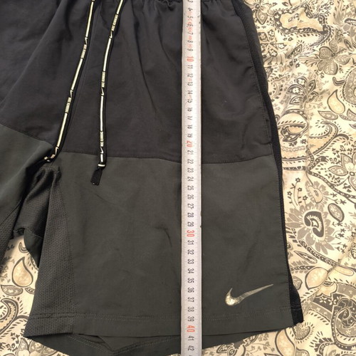 Nike running shorts size S like new, black and grey