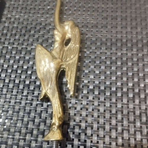 Bronze angel figure like new with screw base