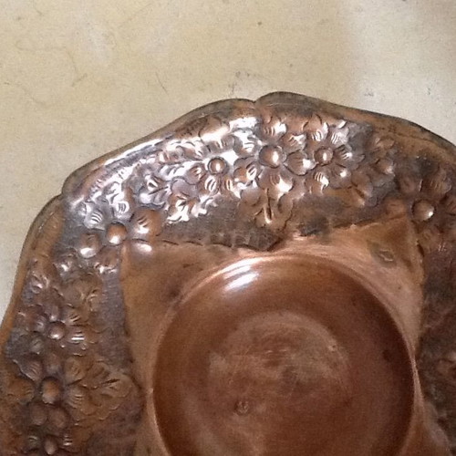 BRASS, HAMMERED PLATE