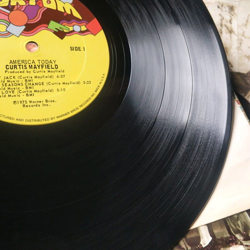 Curtis Mayfield There's No Place Like America Today LP used, R&B / Soul